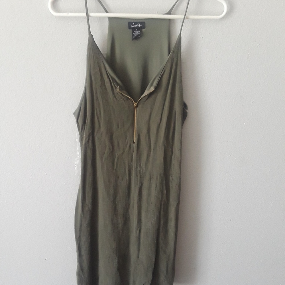 Justify green dress